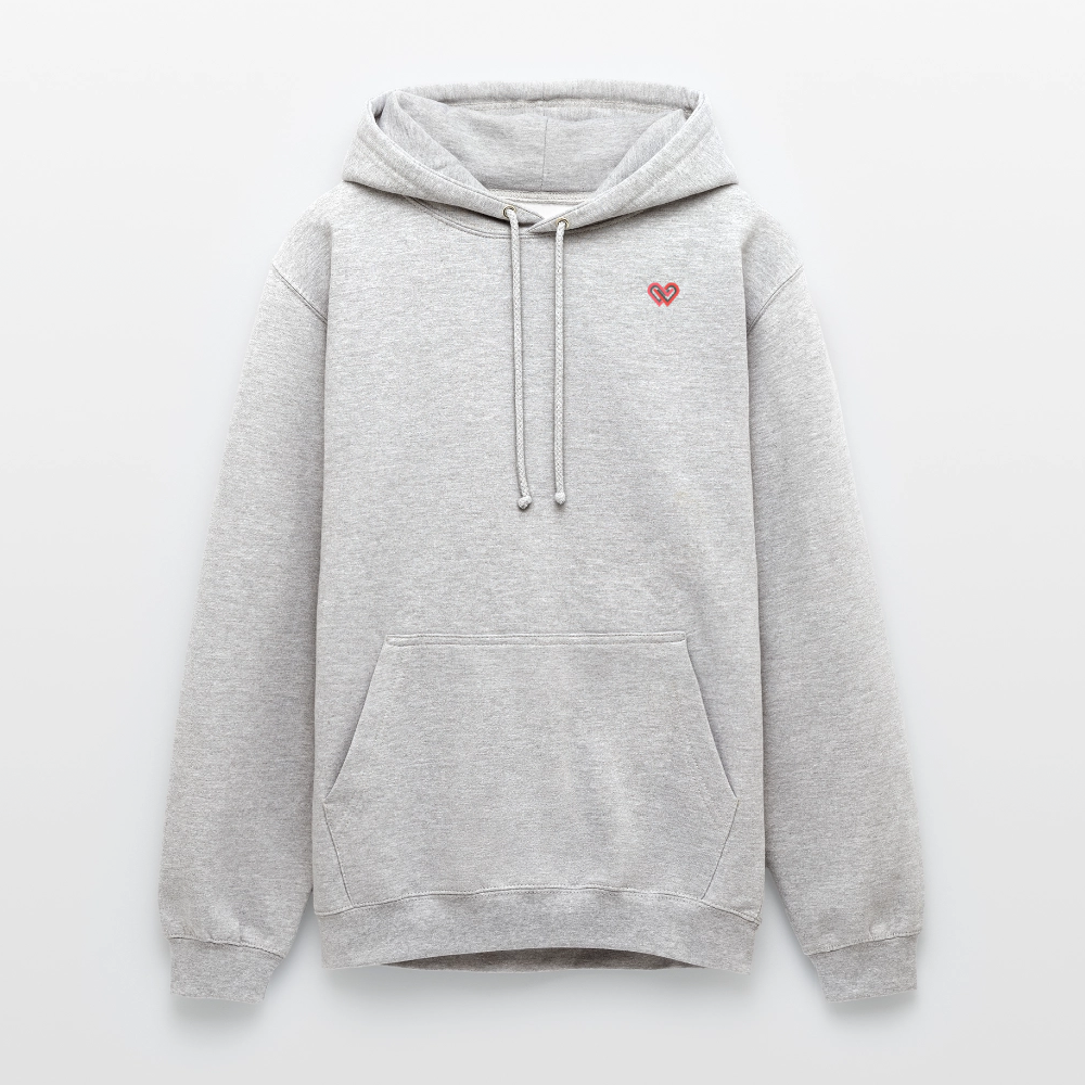 Cycle Rest Hoodie - Soft Mist Grey - light heather grey