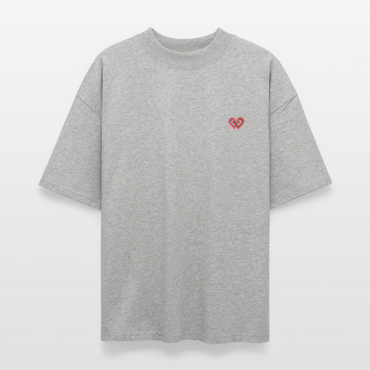 Cycle Ease Oversized T-Shirt - Slate Comfort - heather grey