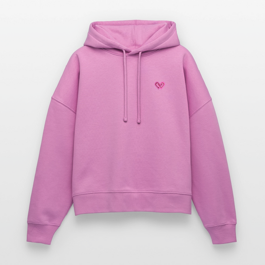 Cycle Boxy Hoodie - Rose Radiance - pink